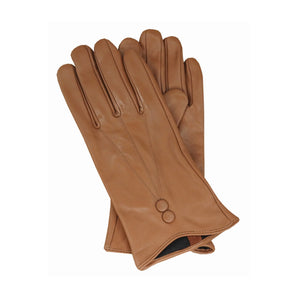 Virgina - Sheepskin Leather Gloves - Tan