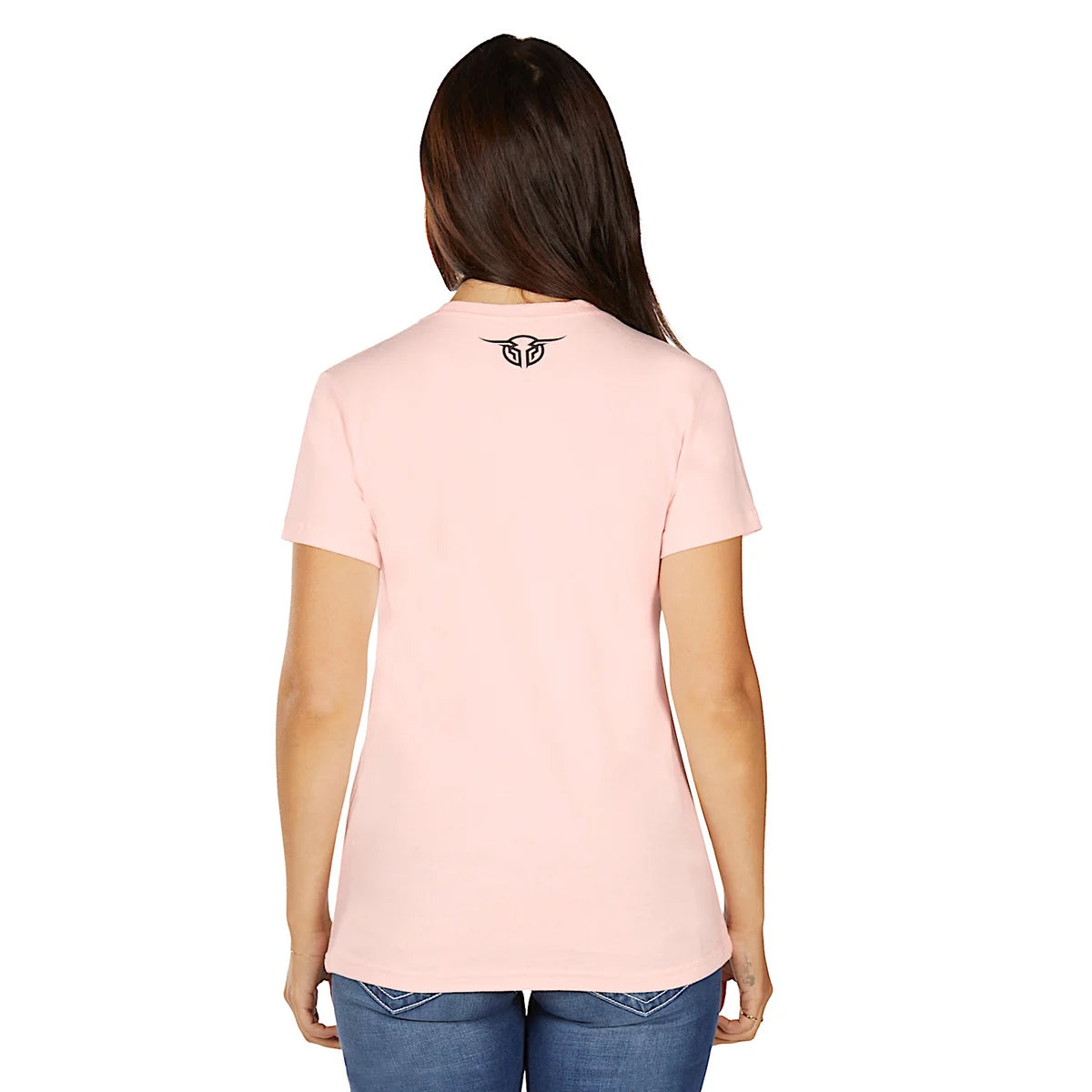 Bullzye Women’s Lucy Short Sleeve T-Shirt – Blush