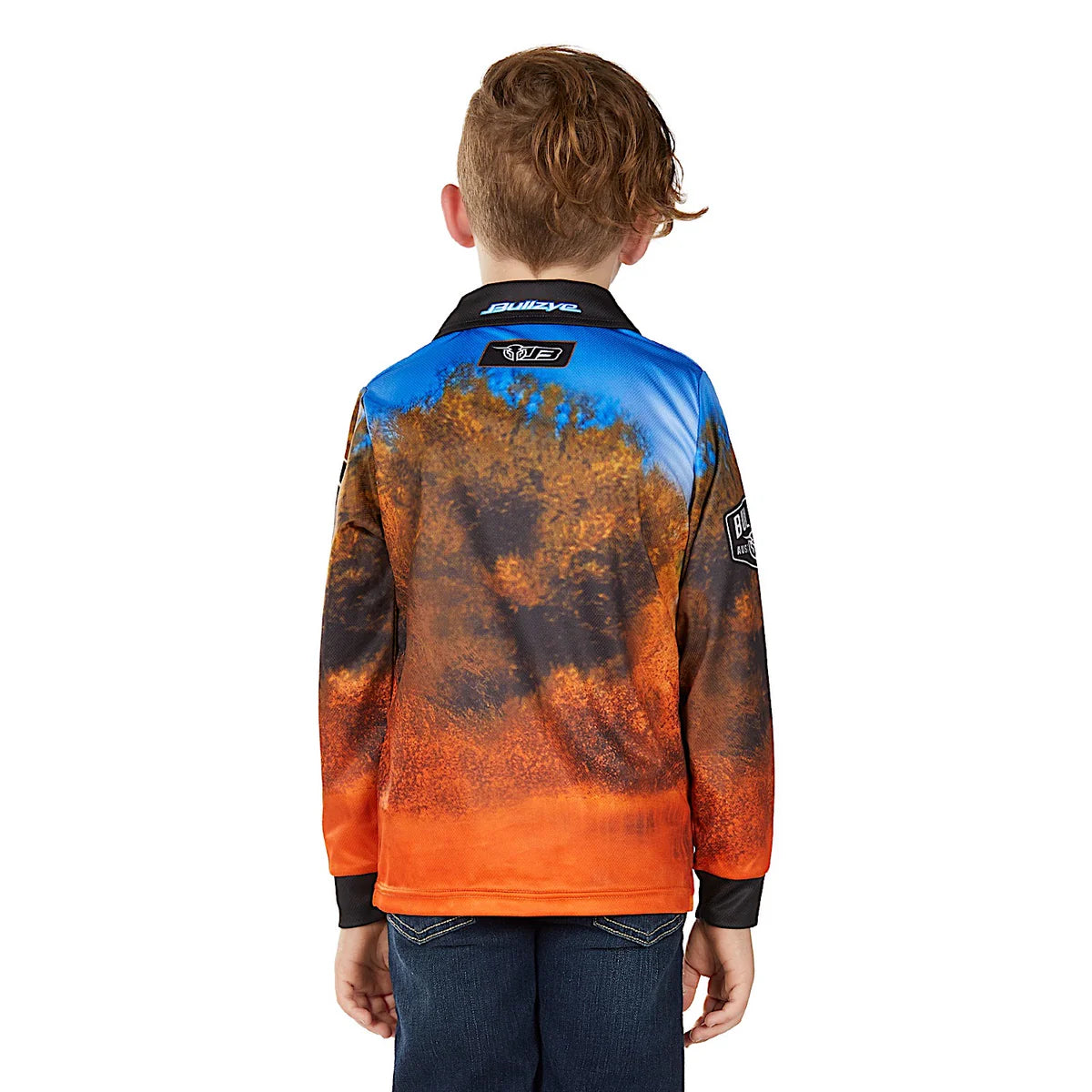 Bullzye Boy’s Blazing Long Sleeve T-Shirt – Multi