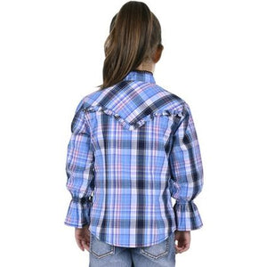 Pure Western - Girl's Shiloh LS Shirt