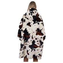 Load image into Gallery viewer, Pure Western - Cow Print Snuggle Hoodie
