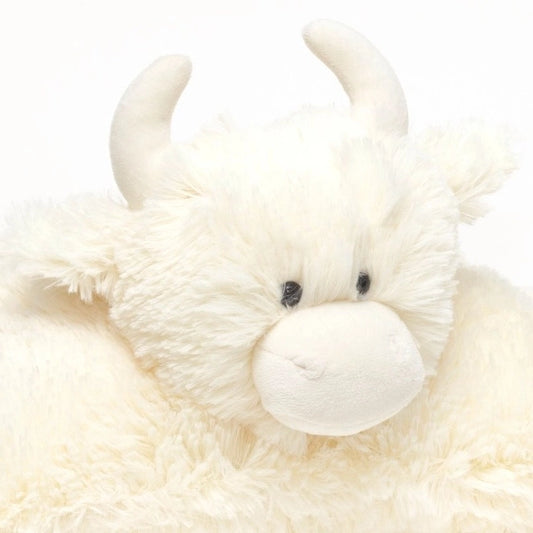 Highland Cow Sofa Tidy Cream - 26 X 24cm