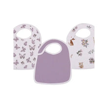 Load image into Gallery viewer, Mountain Meadow Snap Bibs Set PK3
