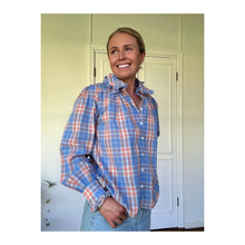 Load image into Gallery viewer, Black Colt Clothing - Frankie Shirt - Blue &amp; Orange Check
