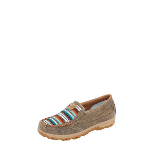 Twisted X Women’s Woven CellStretch® Slip-On – Brown/Multi