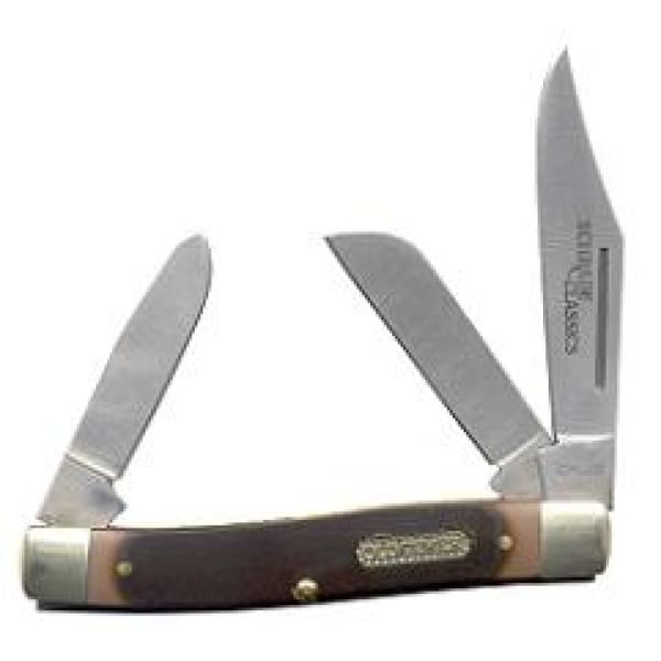 Schrade Senior Stockman – 3 Blade Pocket Knife