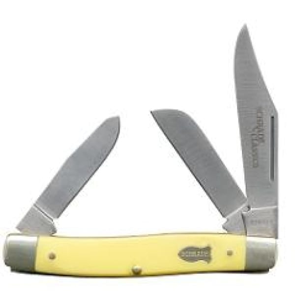 Schrade Senior 3 Blade Stock Knife (8OTY)