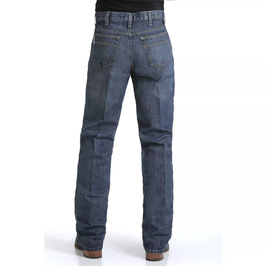 Cinch - 38" Leg Men’s White Label Relaxed Fit Jeans – Dark Stonewash