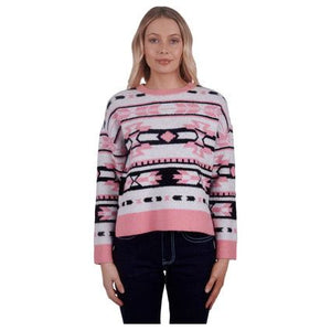 Wrangler - Women’s Gigi Knitted Pullover - Pink