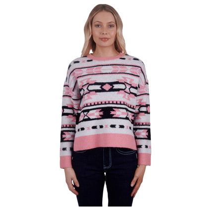 Wrangler - Women’s Gigi Knitted Pullover - Pink