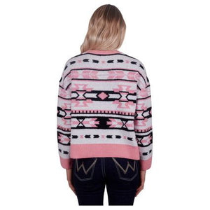 Wrangler - Women’s Gigi Knitted Pullover - Pink