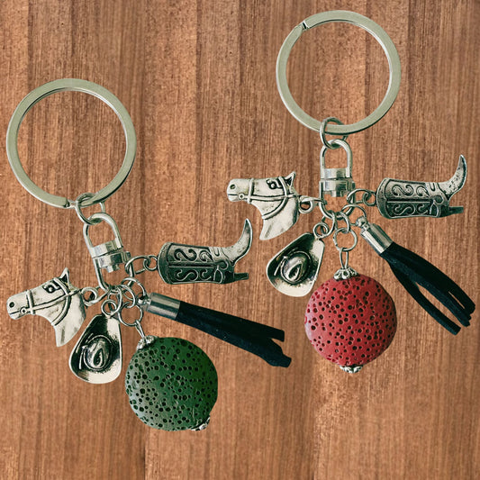 Lava Aroma Horse Charm Keyring