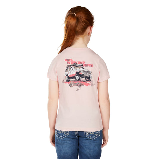 Bullzye Girls Vibes Short Sleeve Tee