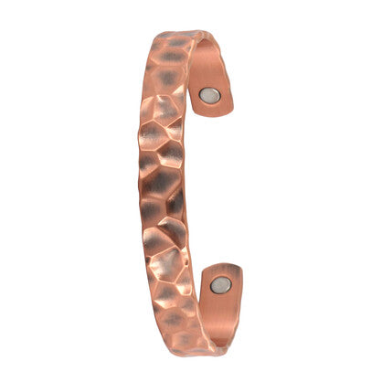 Hammertone Copper Magnetic Therapy Bangle – Adjustable Cuff