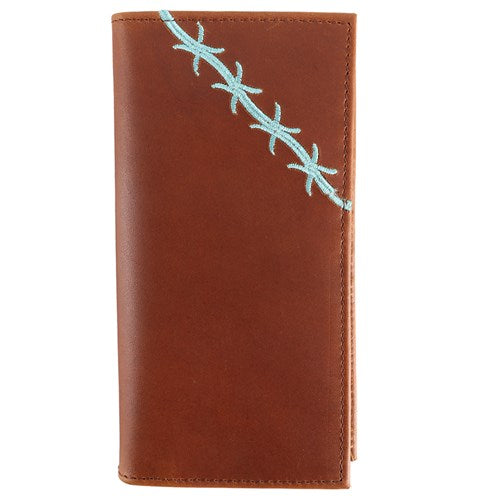 Fort Worth Rodeo Wallet – Barbed Wire Design