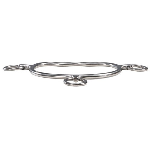 Anti-Rear Bit with Wave Mouth – Stainless Steel