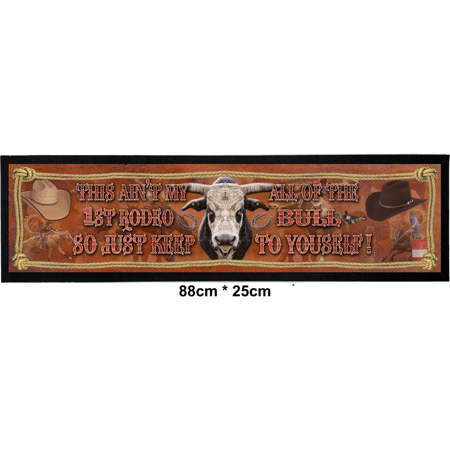 Keep the Bull - Bar Mat