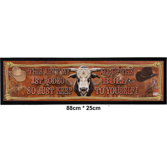 Keep the Bull - Bar Mat