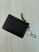 Load image into Gallery viewer, Tooling Leather and Cowhide Key/ Card Case
