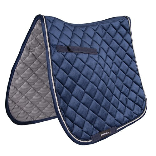 Showmaster Velvet General Purpose Saddle Pad w/Bamboo Lining
