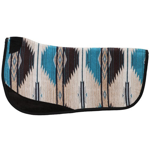 Fort Worth Barrel Race Contoured Saddle Pad – 28" x 28"