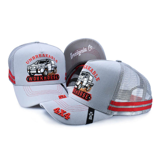 Grey Hilux – High Profile Trucker Hat