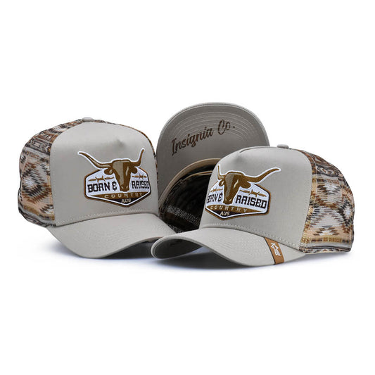 Bourke High Profile Trucker – Cream