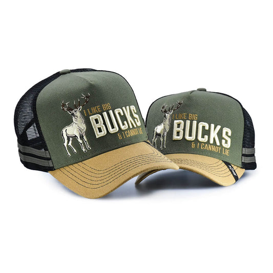 Big Bucks – High Profile Trucker Hat