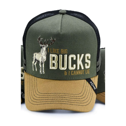 Big Bucks – High Profile Trucker Hat