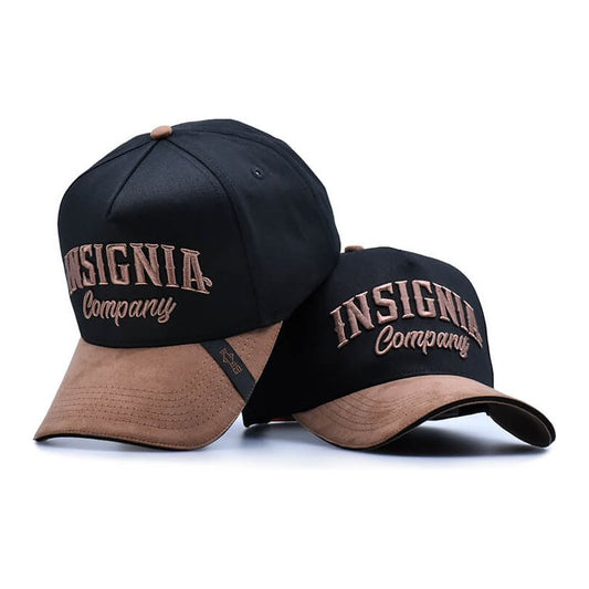 Brown & Black – High Profile Trucker Hat
