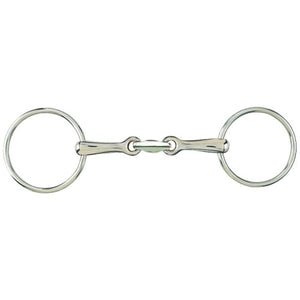 Equi steel SS Loose Ring Training Snaffle Bit