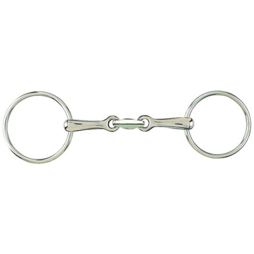 Equi steel SS Loose Ring Training Snaffle Bit