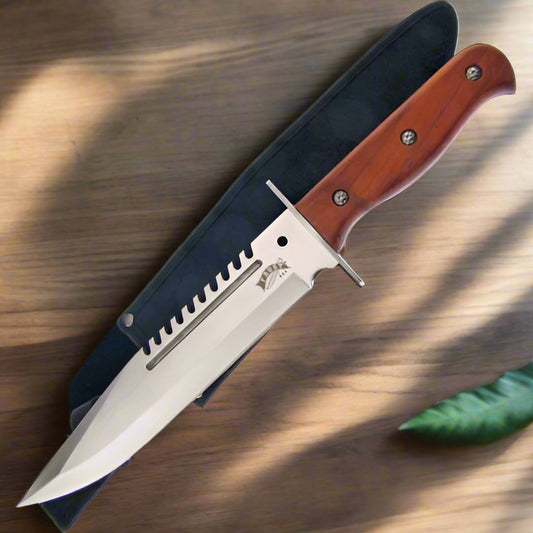 Frost Pioneer Bowie - 15" Fixed Blade Knife