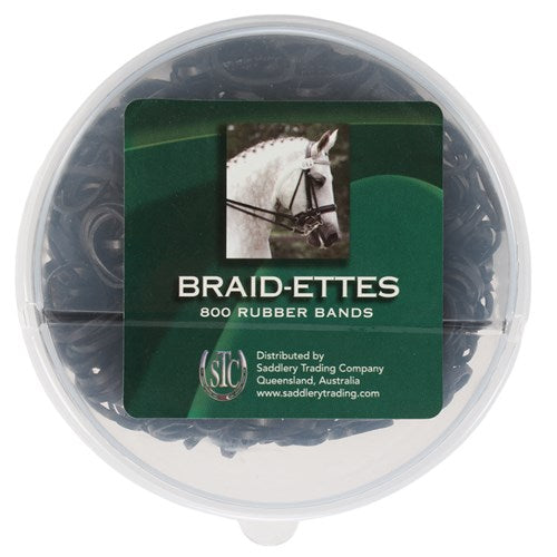 Showmaster Braid-ettes Rubber Bands – 800 Pack