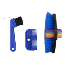 Load image into Gallery viewer, Showmaster Grooming Kit - Blue
