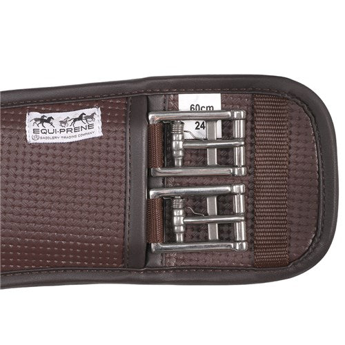 Equi-Prene Pressure Eze Girth Dressage Elastic Brown