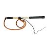 McAlister Nylon Neon Stockwhip – 4' (Orange/Black)