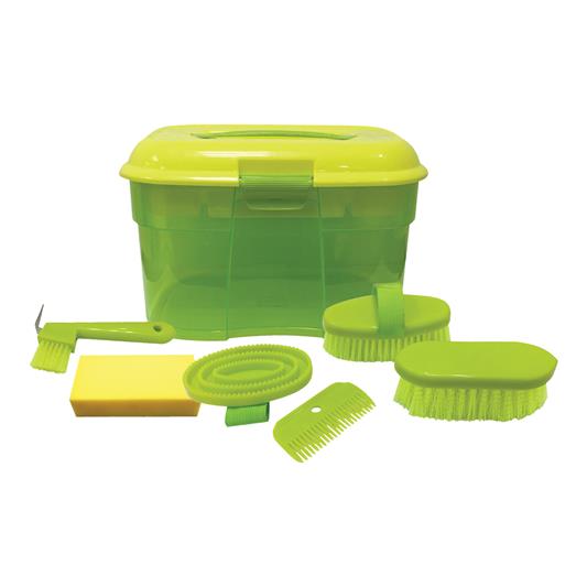 Eureka Colourful Grooming Box in Lime Green