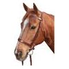 Eureka Flat Cavesson Bridle – Brown (Full)