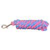 Eureka Nickel-Plated 1" Snap Cotton Lead in Pink/Sky Blue