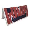 Navaho Saddle Pad with Fleece – Rust/Beige