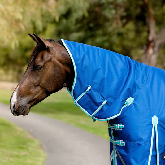 EquestPro Blue Bolt 600D Combo Rug – 100g