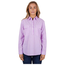 Load image into Gallery viewer, Hard Slog - Women&#39;s Ayla 1/2 PLKT Long Sleeve Shirt
