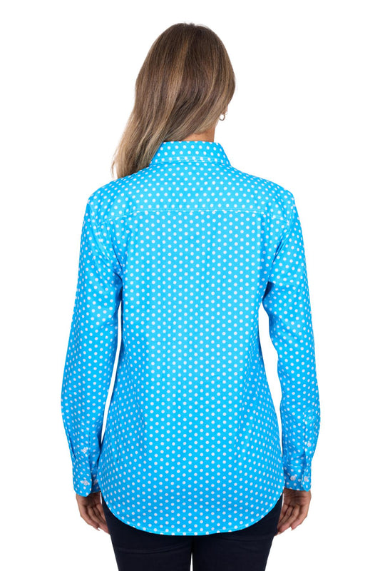 Hard Slog Women’s Sia Half Placket Long Sleeve Shirt