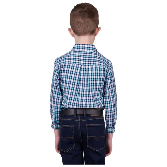 Hard Slog - Kid’s Rui Half Placket Long Sleeve Shirt