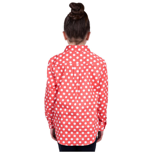 Hard Slog - Kid’s Jaz Half Placket Long Sleeve Shirt