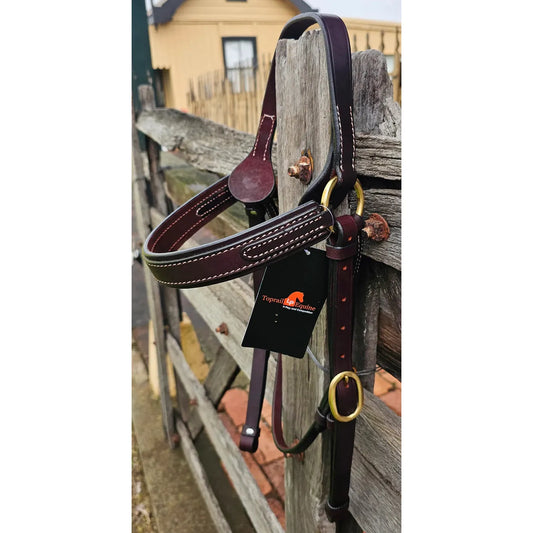 Toprail Equine - Plain Barcoo Bridle