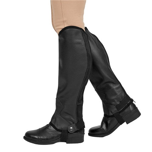 Huntington Leather Gaiters – Black