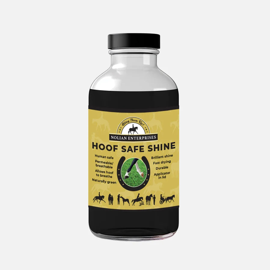 Nolian Enterprises Hoof Safe Shine - Black 220mls