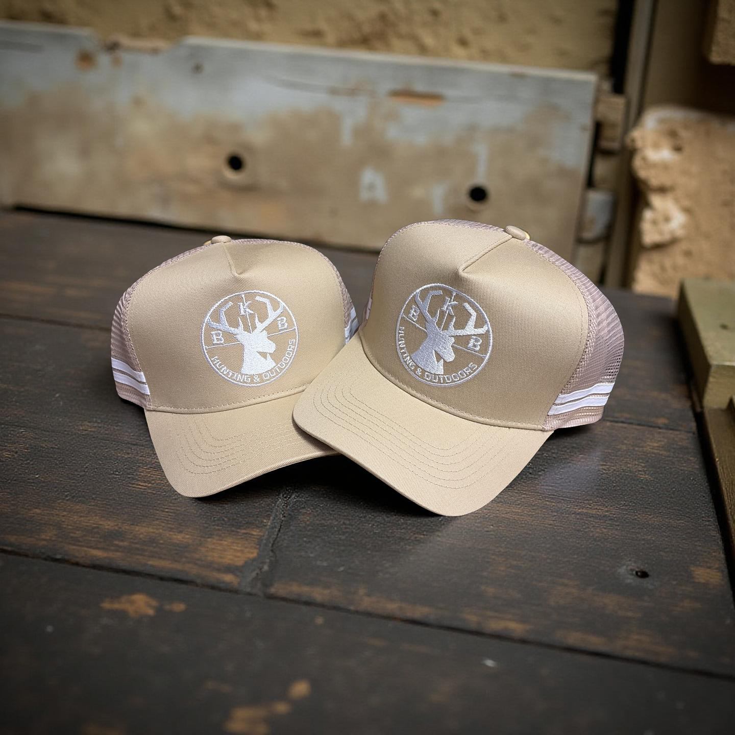 Beige BKB Trucker Cap